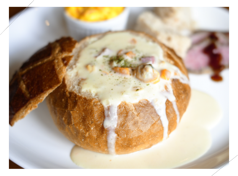 CLAM CHOWDER BOWL